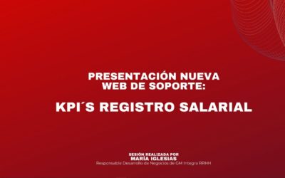 Nueva Web de Soporte: KPi’s Registro Salarial